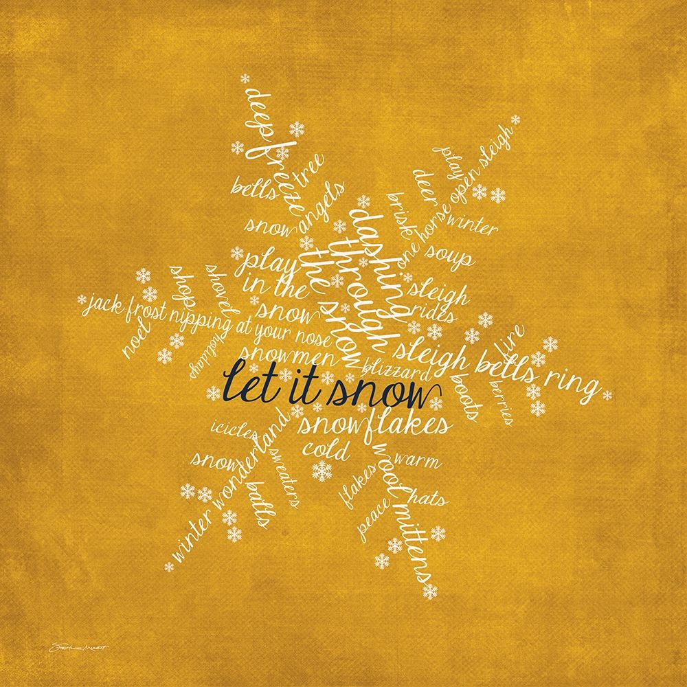 Snowflake art print by Stephanie Marrott for $57.95 CAD