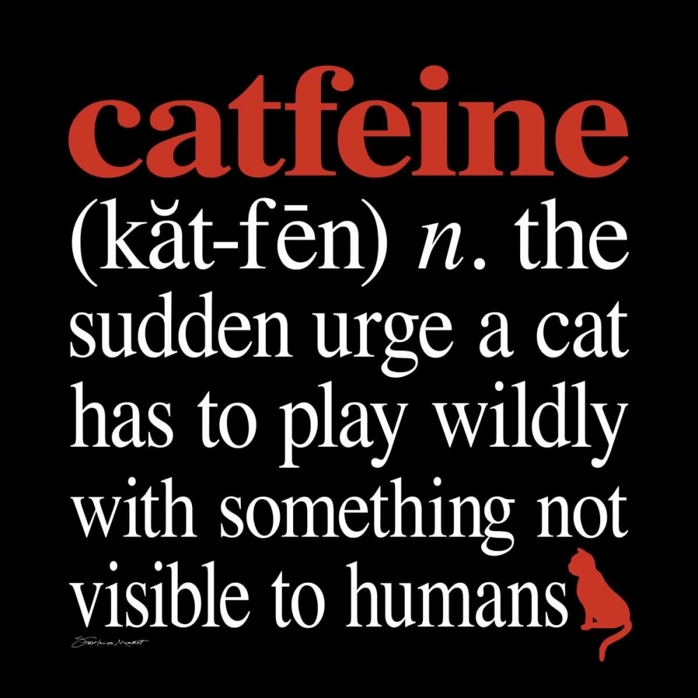 Catfeine art print by Stephanie Marrott for $57.95 CAD