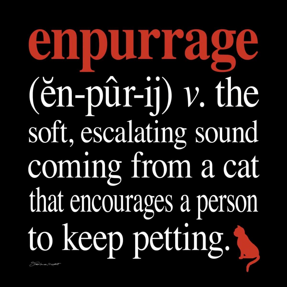 Enpurrage art print by Stephanie Marrott for $57.95 CAD