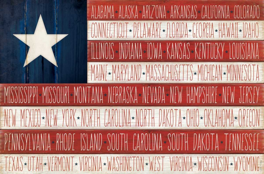 States art print by Stephanie Marrott for $57.95 CAD