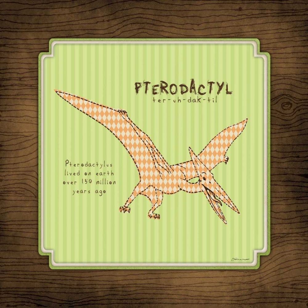 Pterodactl art print by Stephanie Marrott for $57.95 CAD