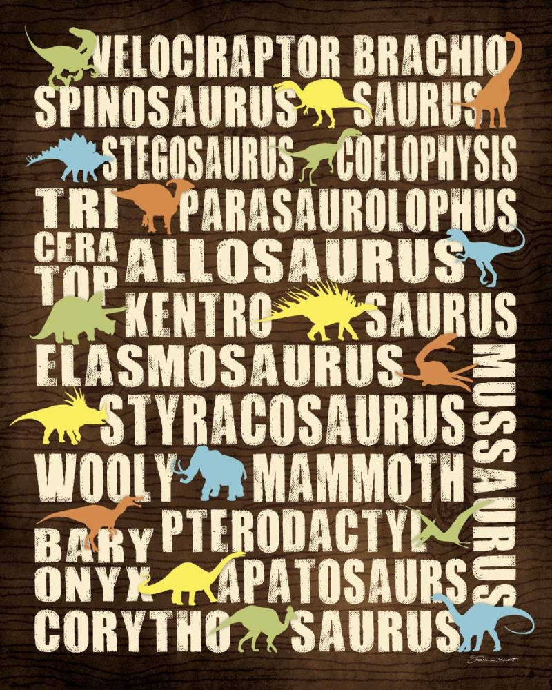 Dinosaurs art print by Stephanie Marrott for $57.95 CAD