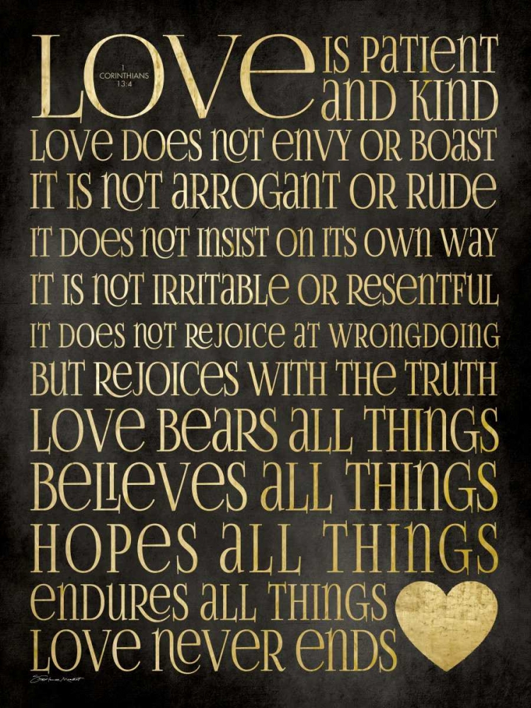 Love Is Patient art print by Stephanie Marrott for $57.95 CAD