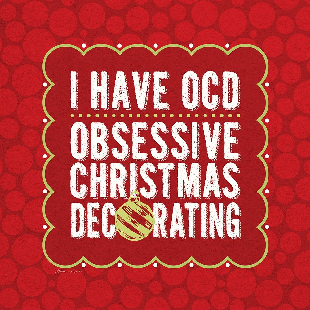 OCD art print by Stephanie Marrott for $57.95 CAD