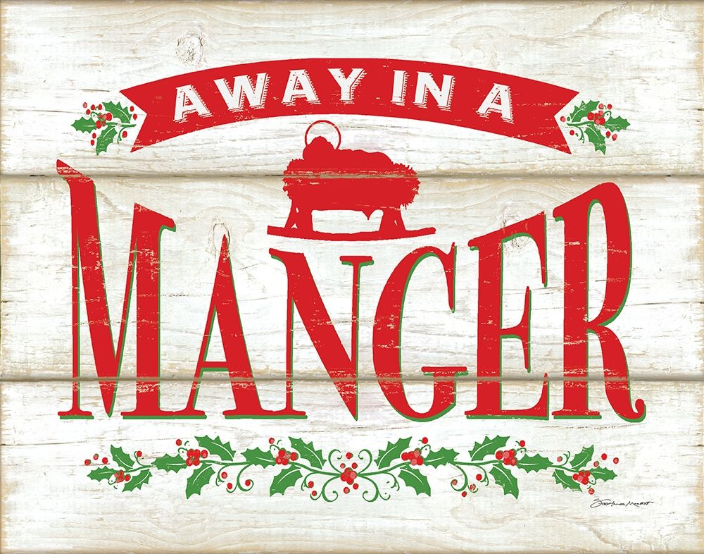 Away In A Manger art print by Stephanie Marrott for $57.95 CAD