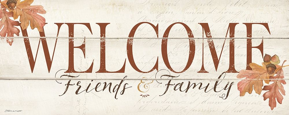 Welcome art print by Stephanie Marrott for $57.95 CAD