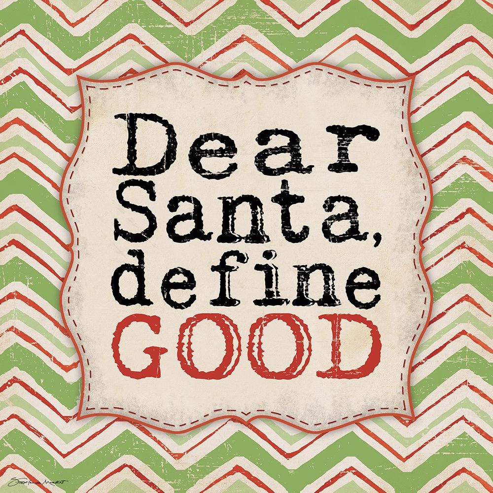 Define Good art print by Stephanie Marrott for $57.95 CAD