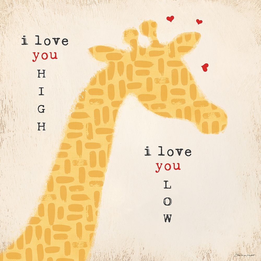 Love You High art print by Stephanie Marrott for $57.95 CAD