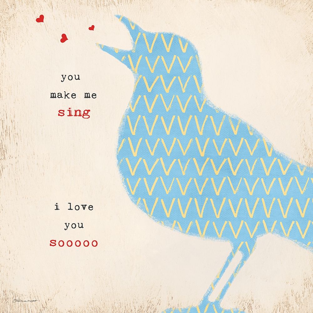 Make Me Sing art print by Stephanie Marrott for $57.95 CAD