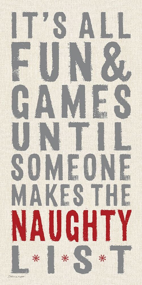 The Naughty List art print by Stephanie Marrott for $57.95 CAD