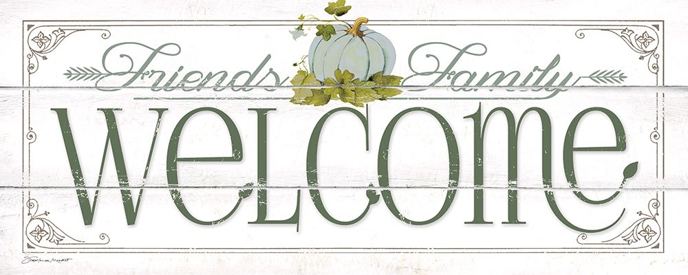 Autumn Welcome art print by Stephanie Marrott for $57.95 CAD