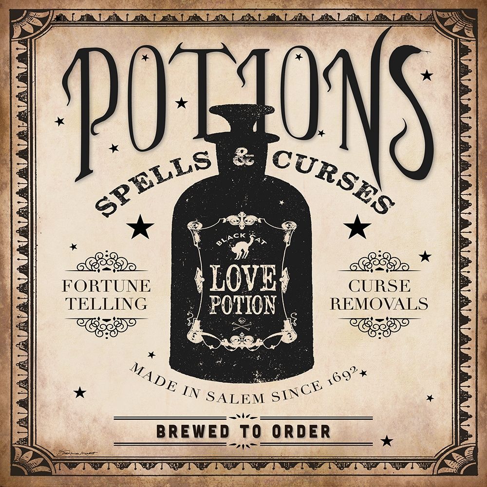 Potions art print by Stephanie Marrott for $57.95 CAD