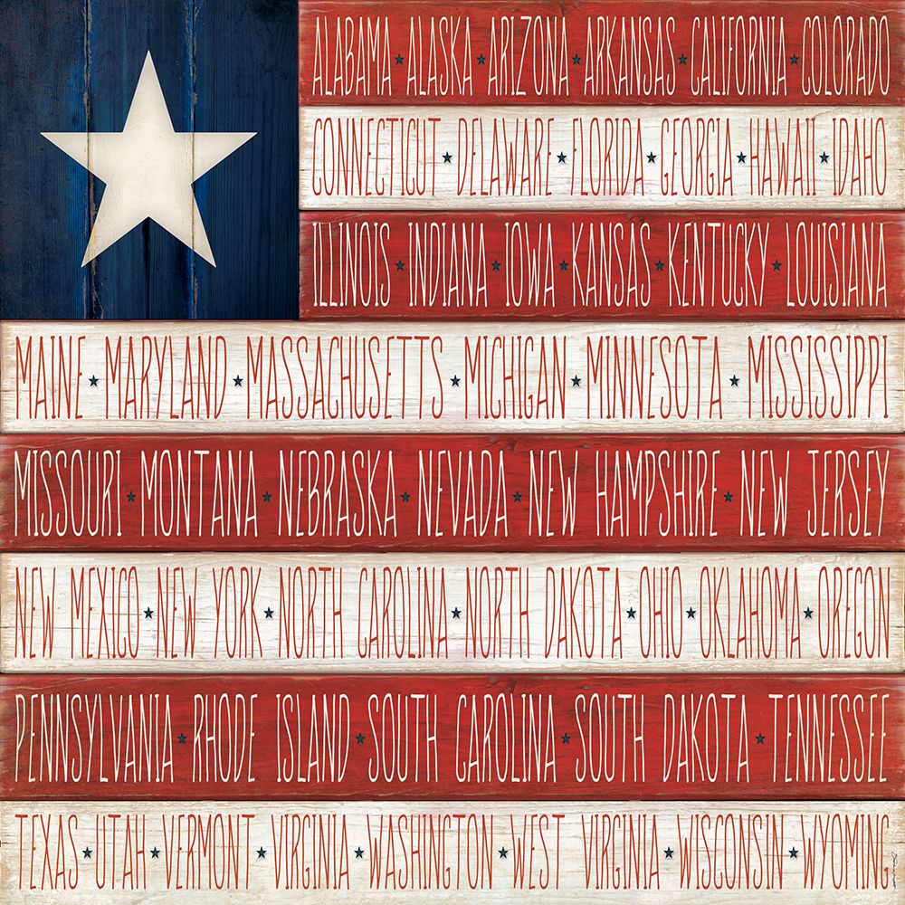 USA art print by Stephanie Marrott for $57.95 CAD