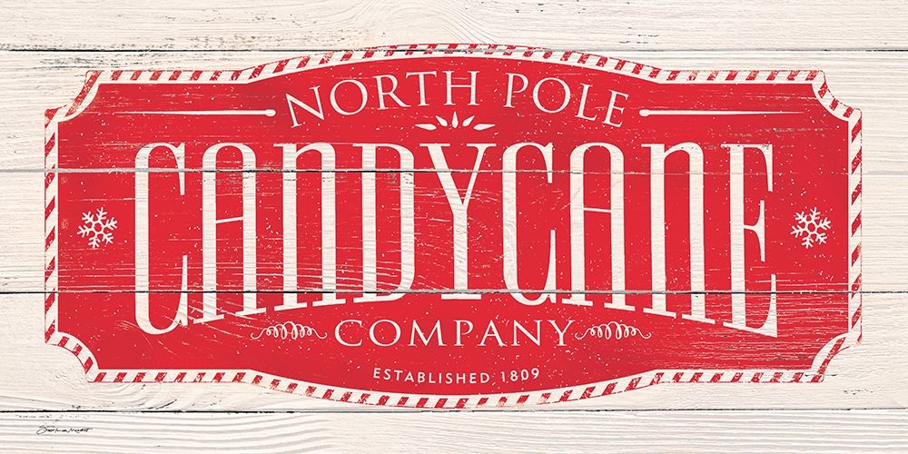 Candy Cane Co. art print by Stephanie Marrott for $57.95 CAD