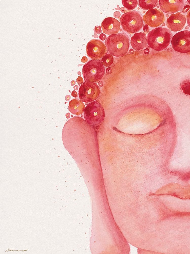 Buddha In Pink II art print by Stephanie Marrott for $57.95 CAD