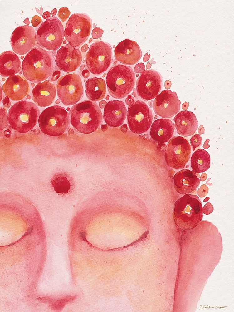 Buddha In Pink III art print by Stephanie Marrott for $57.95 CAD