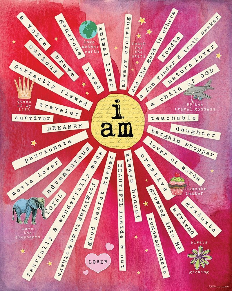 I Am art print by Stephanie Marrott for $57.95 CAD