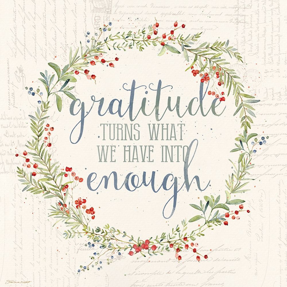 Gratitude art print by Stephanie Marrott for $57.95 CAD