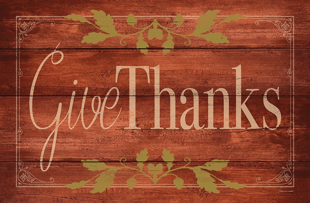 Give Thanks art print by Stephanie Marrott for $57.95 CAD