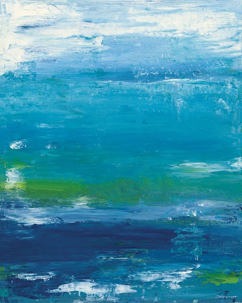 Abstract In Blue II art print by Stephanie Marrott for $57.95 CAD