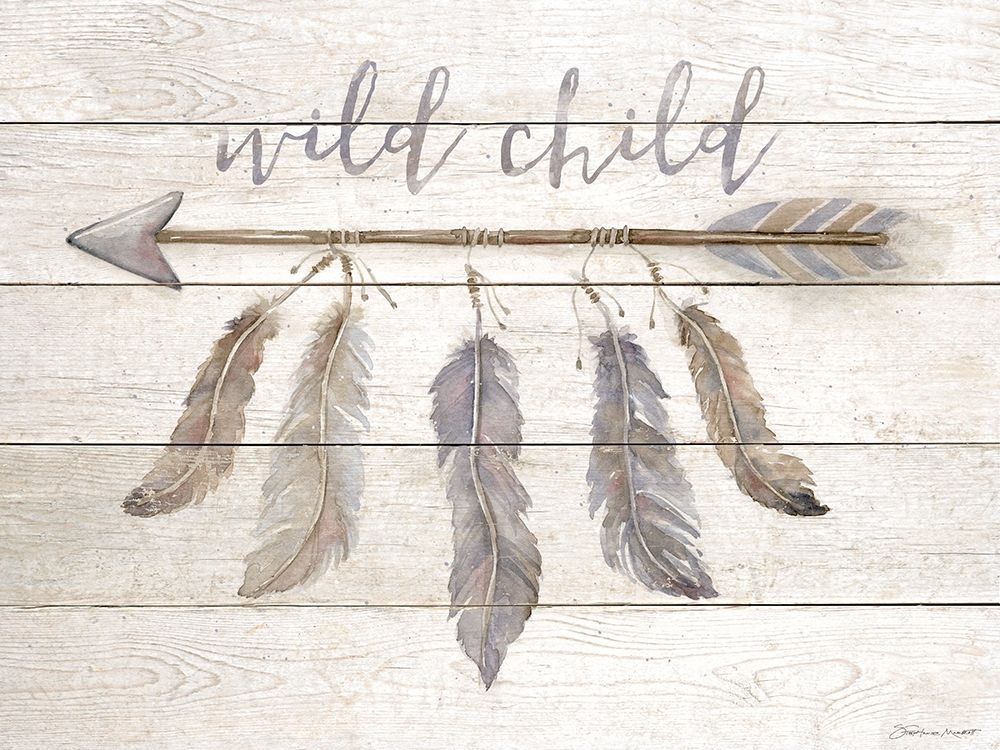 Wild Child art print by Stephanie Marrott for $57.95 CAD