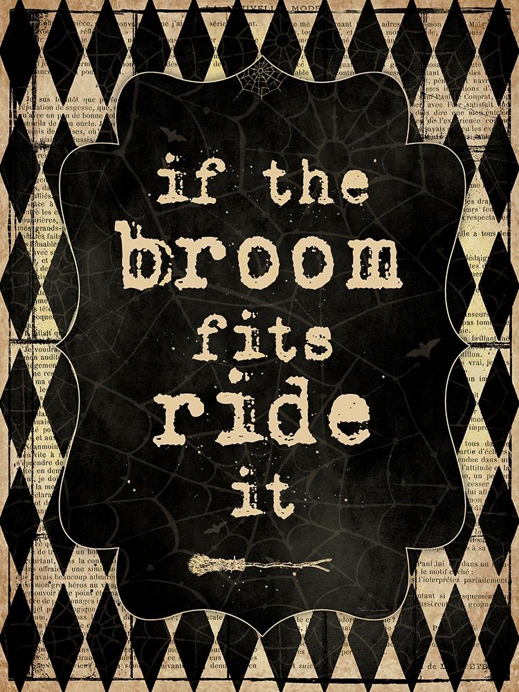 Broom art print by Stephanie Marrott for $57.95 CAD