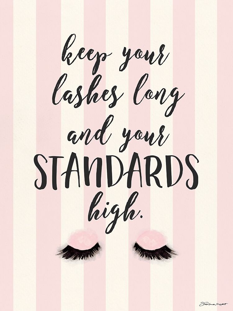 Lashes Long art print by Stephanie Marrott for $57.95 CAD