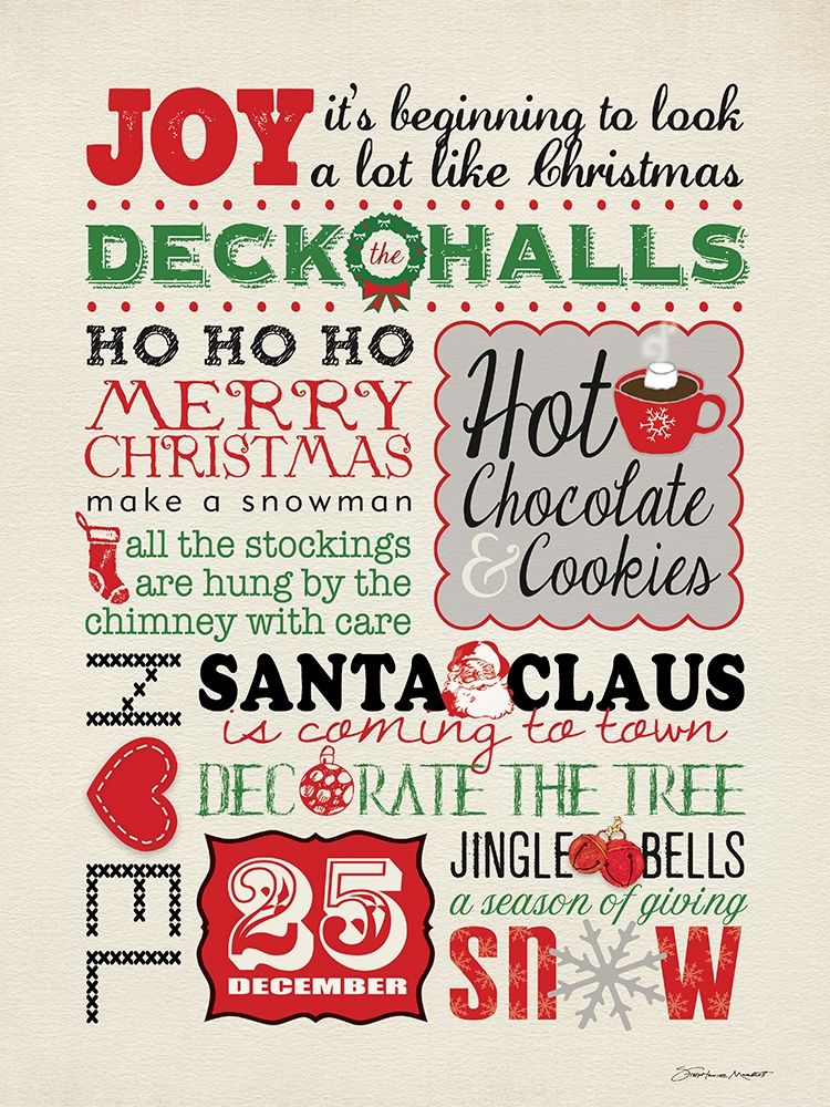 Deck The Halls art print by Stephanie Marrott for $57.95 CAD
