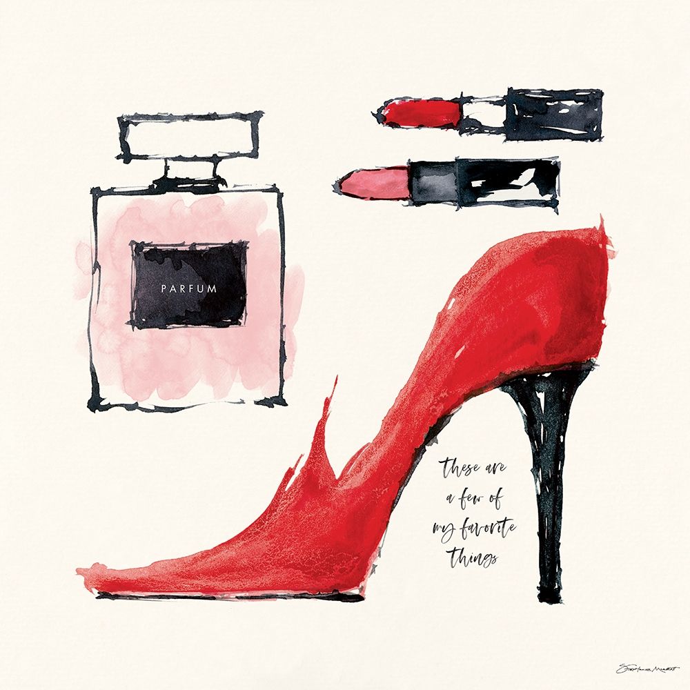 Glamour I art print by Stephanie Marrott for $57.95 CAD