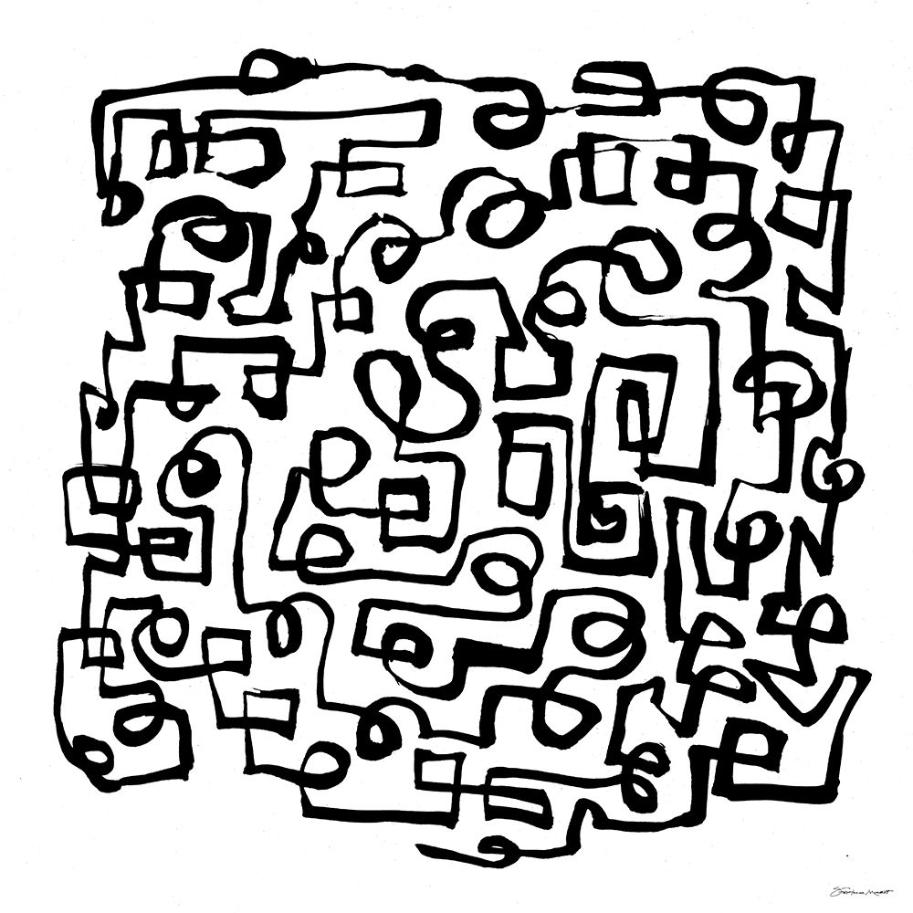 Scribbles art print by Stephanie Marrott for $57.95 CAD