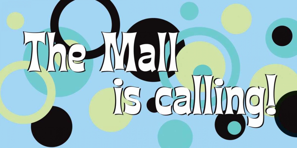 The Mall Is Calling art print by Stephanie Marrott for $57.95 CAD