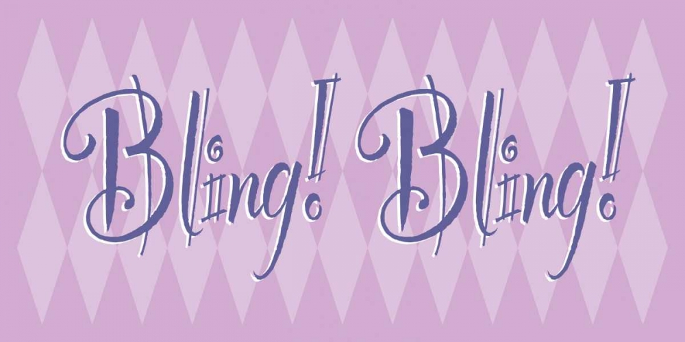 Bling Bling art print by Stephanie Marrott for $57.95 CAD
