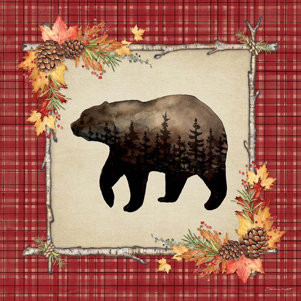 Forest Bear art print by Stephanie Marrott for $57.95 CAD