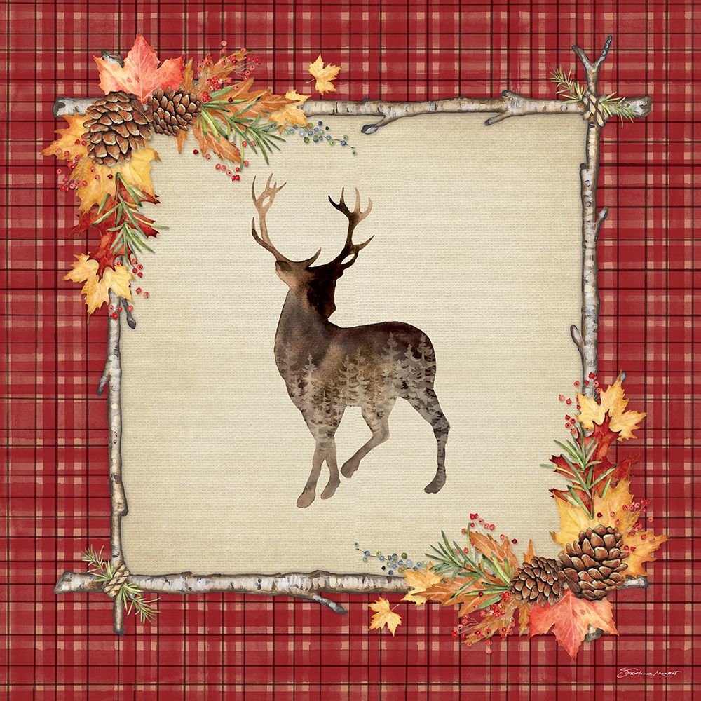 Forest Deer art print by Stephanie Marrott for $57.95 CAD