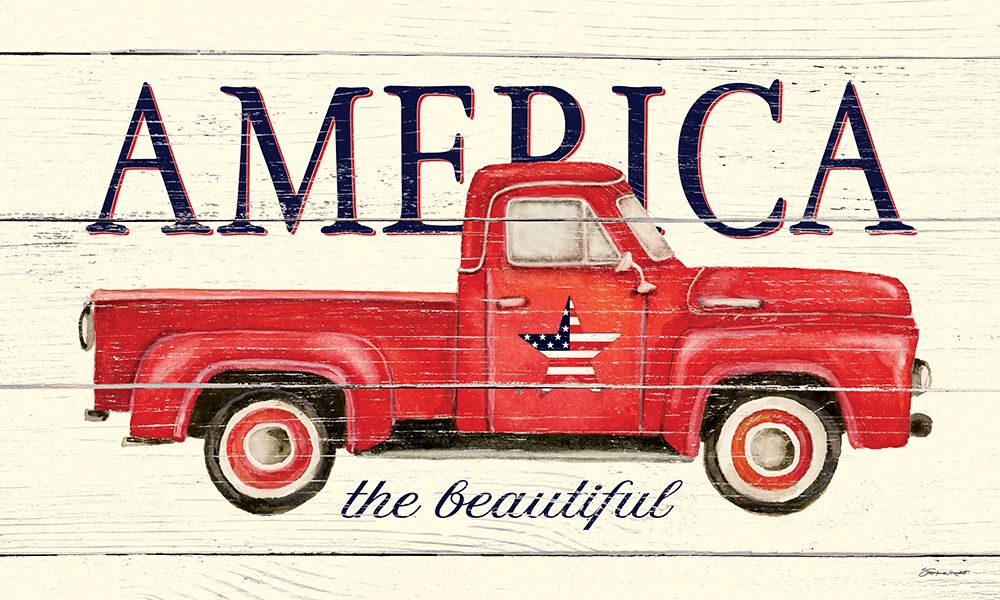 America art print by Stephanie Marrott for $57.95 CAD