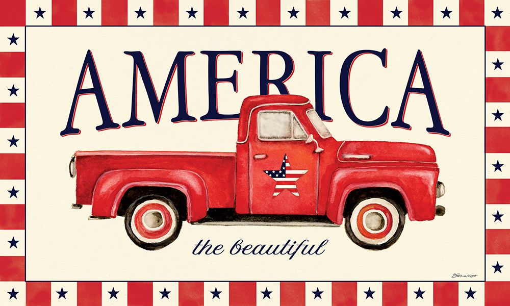 America art print by Stephanie Marrott for $57.95 CAD