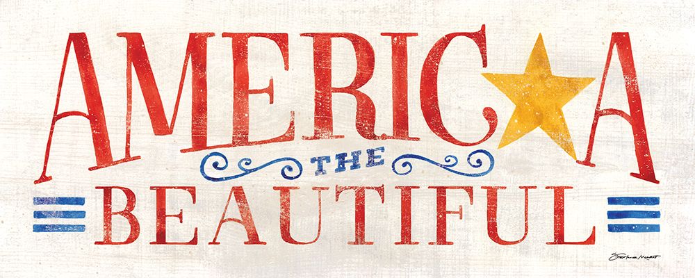 America art print by Stephanie Marrott for $57.95 CAD