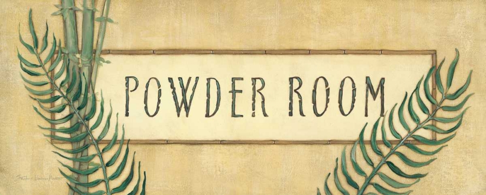 Powder Room art print by Stephanie Marrott for $57.95 CAD