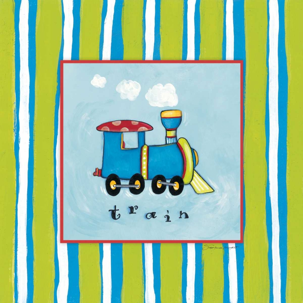 Train art print by Stephanie Marrott for $57.95 CAD