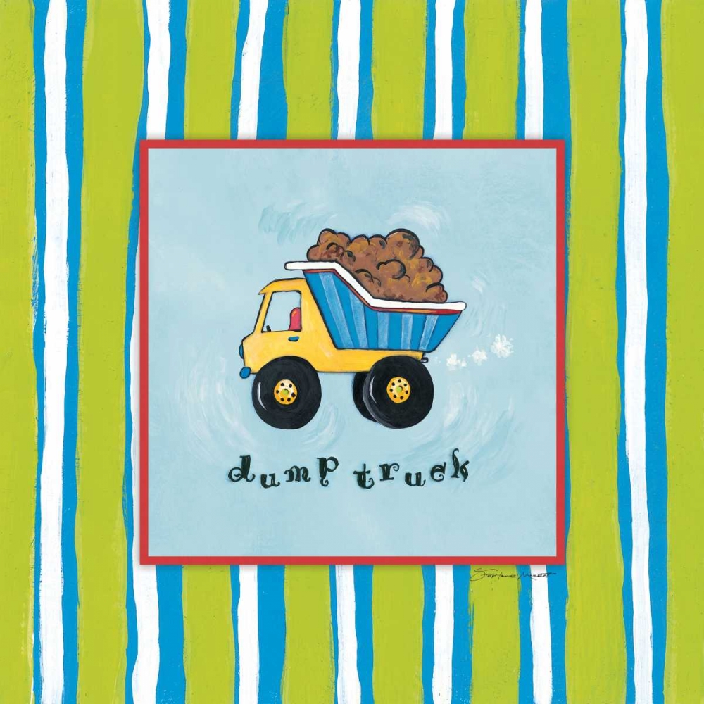 Dump Truck art print by Stephanie Marrott for $57.95 CAD