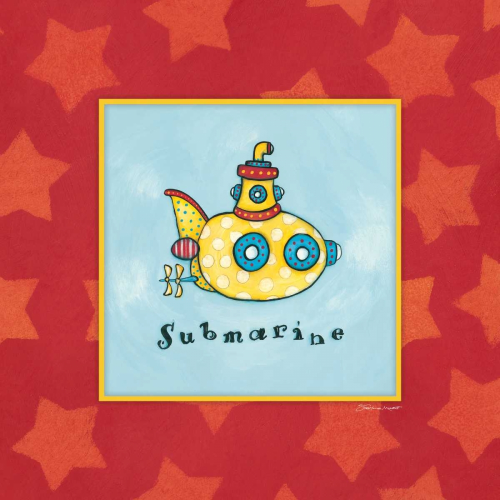 Submarine I art print by Stephanie Marrott for $57.95 CAD