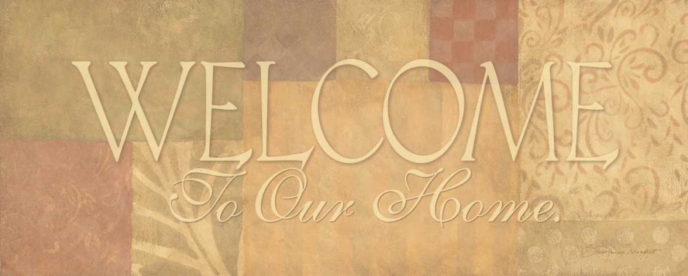 Welcome to Our Home art print by Stephanie Marrott for $57.95 CAD