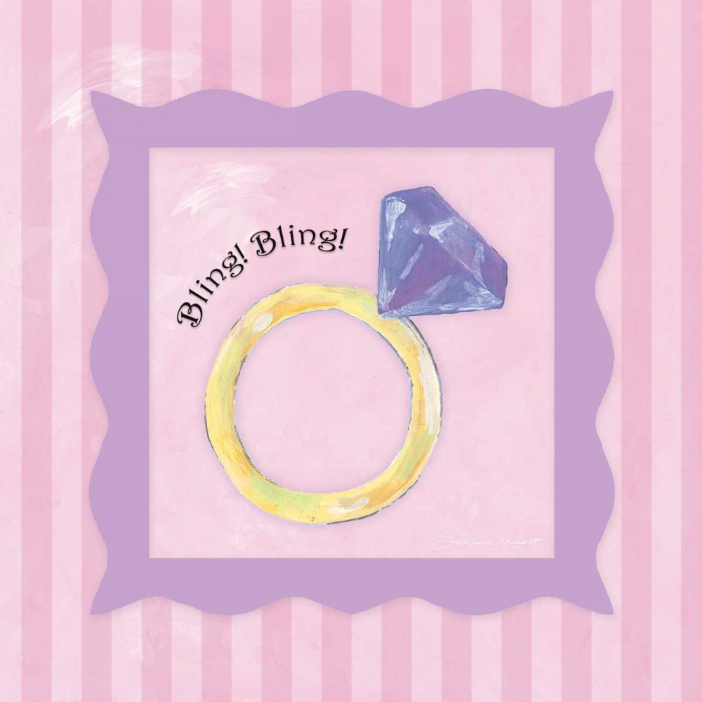 Bling! Bling! art print by Stephanie Marrott for $57.95 CAD