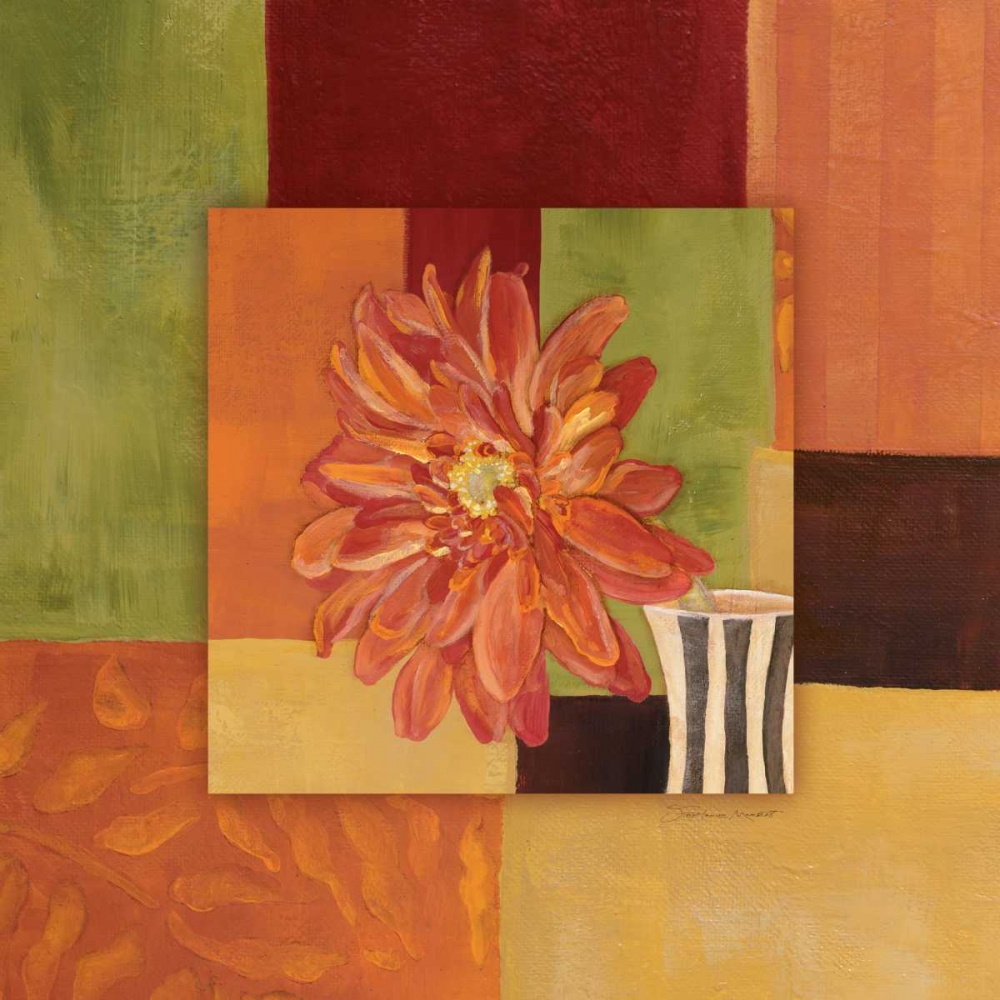 Orange Daisy art print by Stephanie Marrott for $57.95 CAD