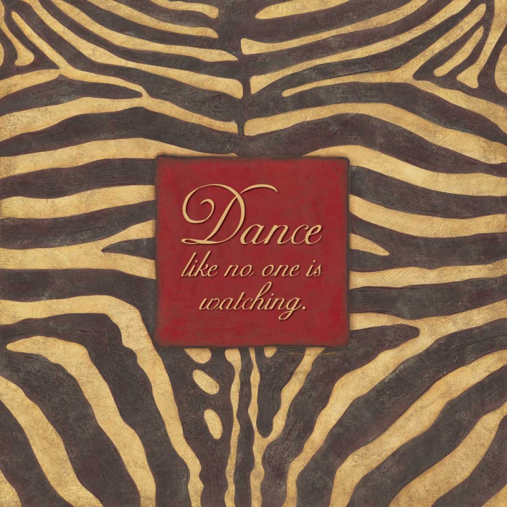 Dance Like No Ones Watching art print by Stephanie Marrott for $57.95 CAD