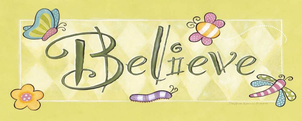 Believe art print by Stephanie Marrott for $57.95 CAD