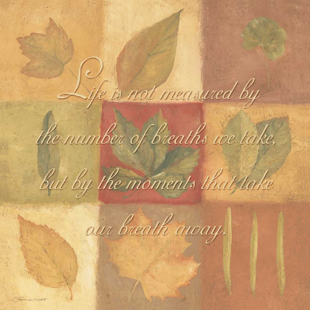 Life is Not Measured art print by Stephanie Marrott for $57.95 CAD