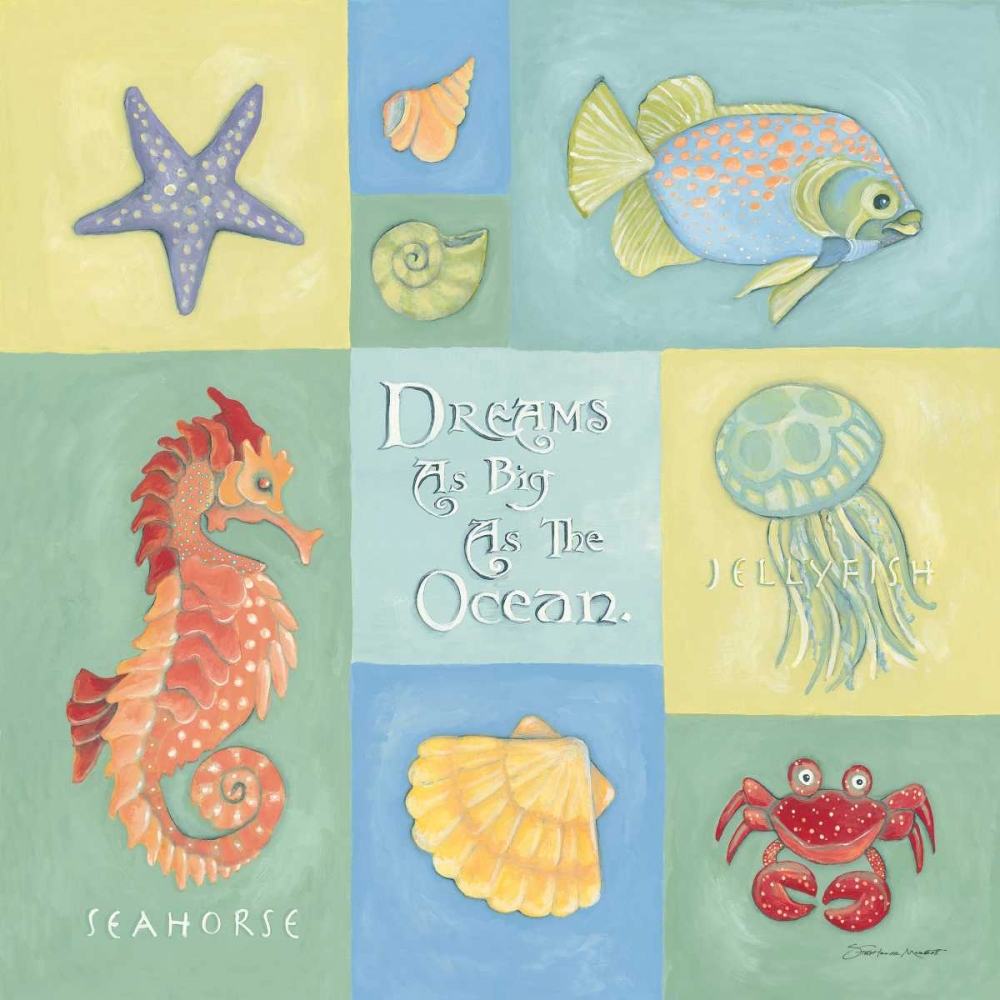 Dreams as Big as the Ocean art print by Stephanie Marrott for $57.95 CAD
