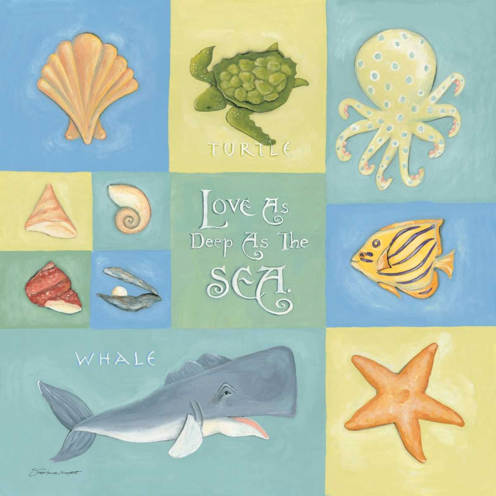 Love as Deep as the Sea art print by Stephanie Marrott for $57.95 CAD