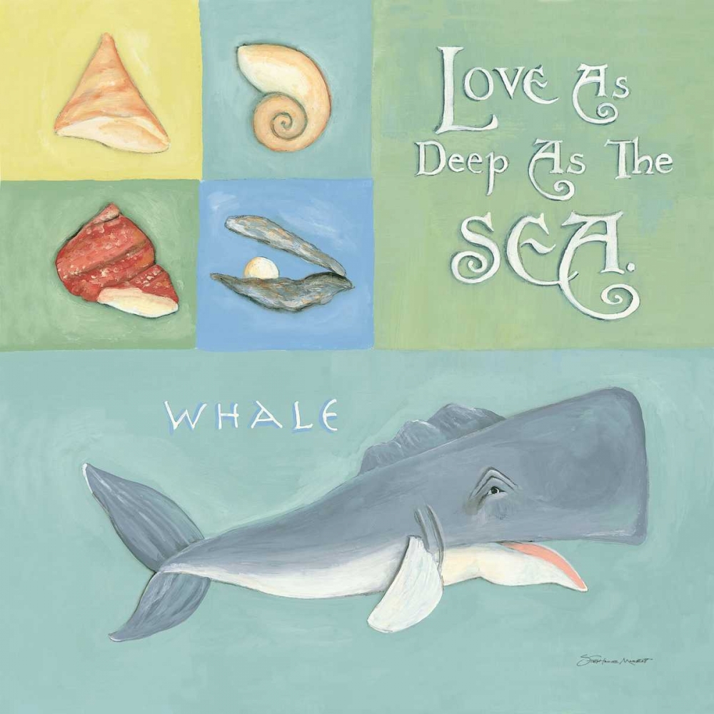 Love as Deep as the Sea art print by Stephanie Marrott for $57.95 CAD